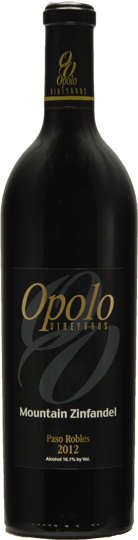 Image of Bottle of 2012, Opolo Vineyards, Mountain Zinfandel, Paso Robles